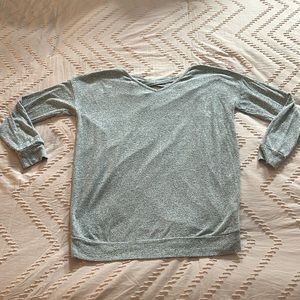Lightweight Pullover Sweater with Cross detail on back